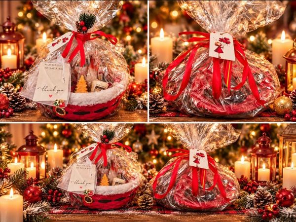 🔮bespoke Christmas Crystal baskets🔮 - Main image
