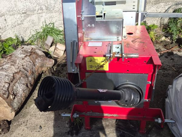 circular saw and electric log splitter - Main image