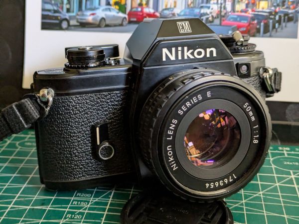 Nikon EM film SLR+ 50/1.8 lens - Main image