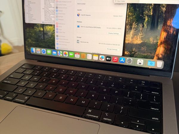 Macbook Pro 14”16GB RAM 1TB SSD - Perfect - Main image