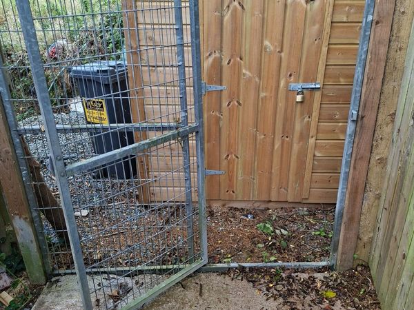 Galvanised mesh panel - Main image