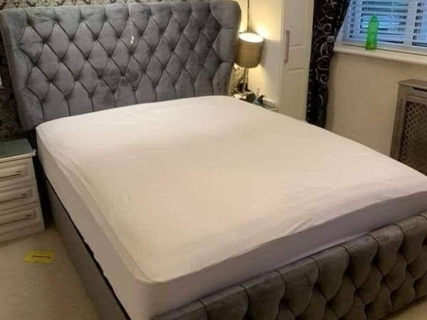 New Dubai Wingback Beds Available In All Sizes - Main image