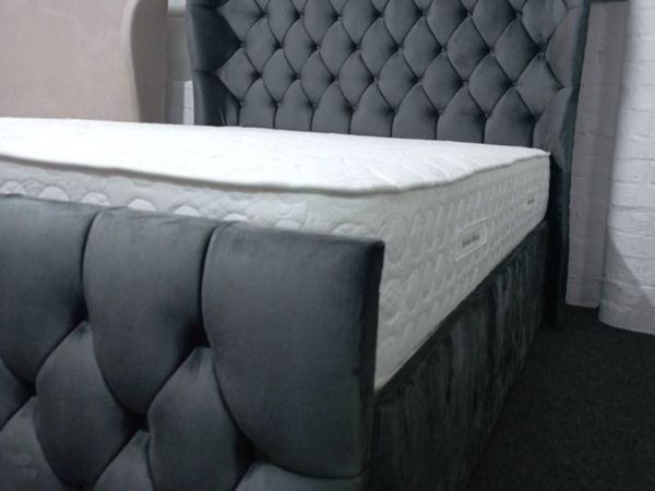 Free Delivery New Dubai Wingback Beds - Main image