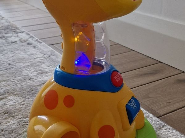 Bright Starts Toy Spinnin' Spots Giraffe Ball Play - Main image