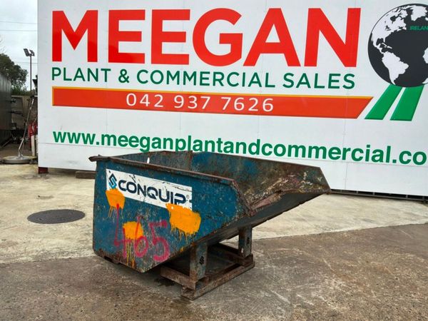 Conquip autolocking tipping skip ....465. - Main image