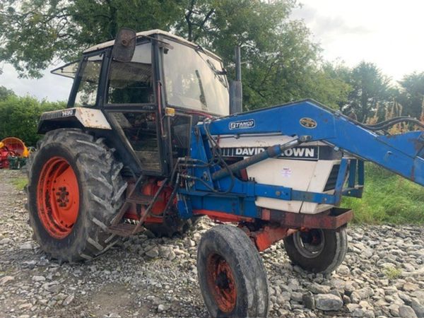 DAVID BROWN 1490 C/W TANCO LOADER - Main image