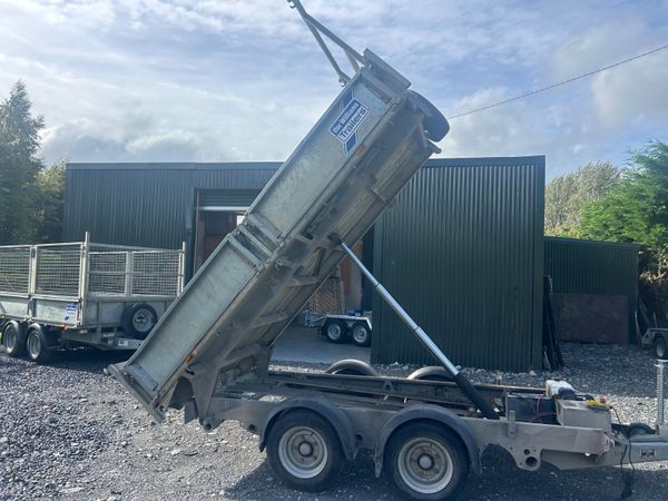 Ifor Williams 10ft Tipping Trailer - Main image