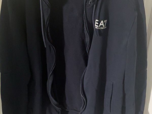 EA7 Emporio Armani Hoodie Broken Zip - Main image