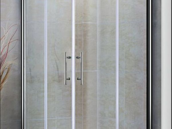 Shower Door Chrome - Corner Entry 1000 x 1000 - Main image