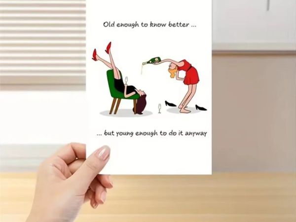 Funny Friendship Card - Main image