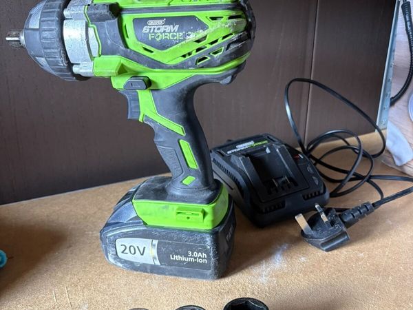 Impact wrench gun - Main image