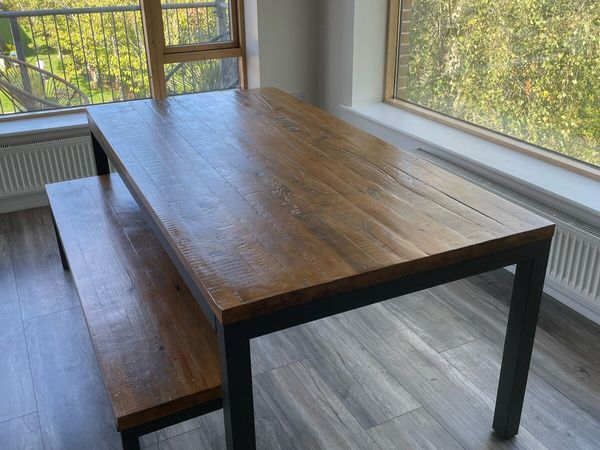 Kitchen table and bench - Main image