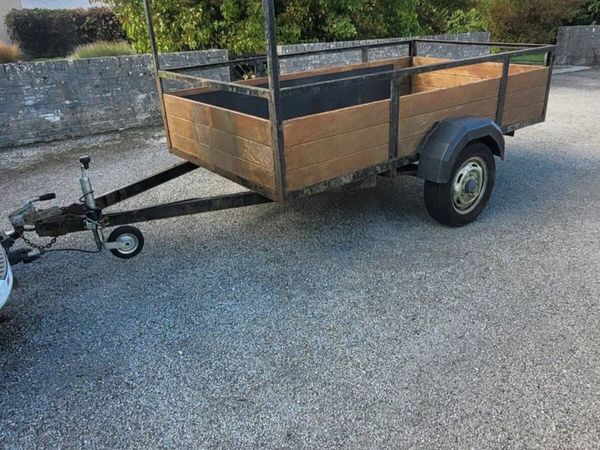 9x5 single axle trailer in very good condition - Main image
