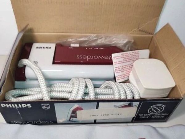 Philips Stewardess HD1165 Vintage Travel Iron - Main image