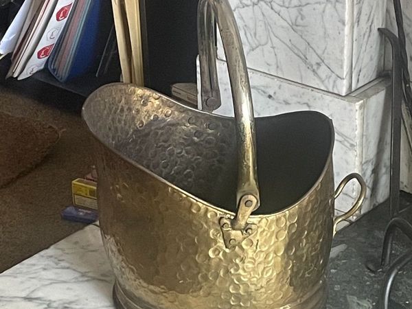Brass Coal Scuttle - Main image