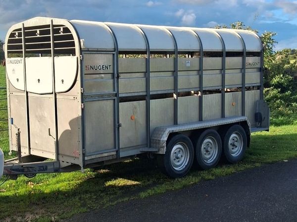 14ft Nugent Cattle Trailer - Main image
