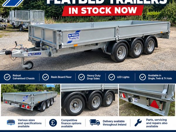 New Ifor Williams Dropside Trailers - Main image