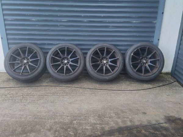 Japan racing jr11 alloy wheels 18 inch - Main image