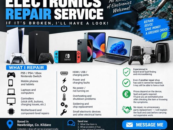 Electronics Repair Service Newbridge, Co. Kildare - Main image