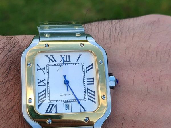 4x Luxury-Style Automatic Watches – Brand New – St - Main image