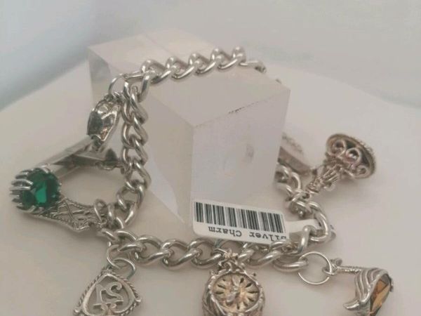 925 silver charm bracelet 925 - Main image