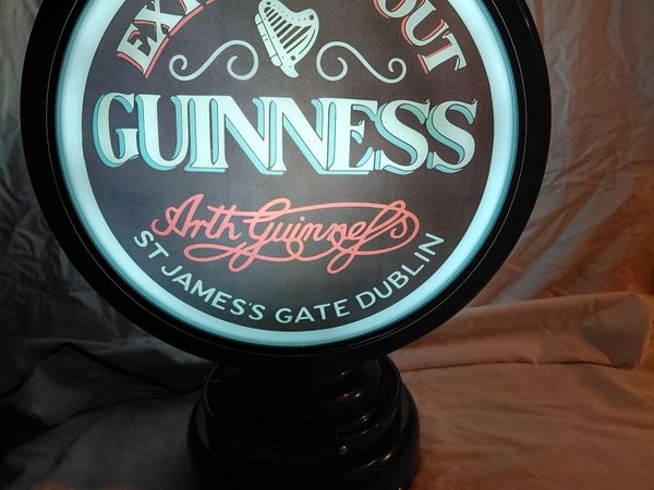 New Double Side Manual  Rotating Guinness Light - Main image