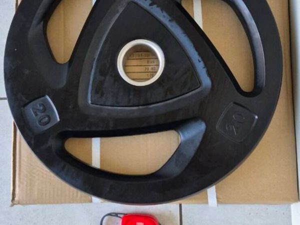 Brand new 2x20kilo olympic weight plates - Main image