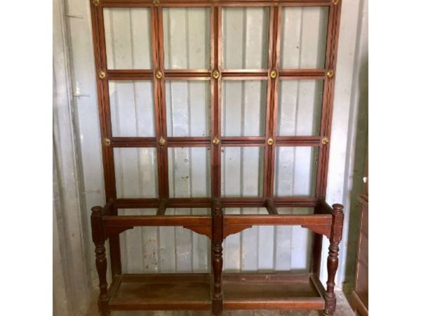 Coat and Umbrella Stand – Teak – KAS108 - Main image