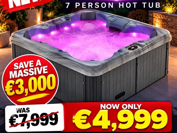 New Vela Spa 7 Person Hot Tub - Main image