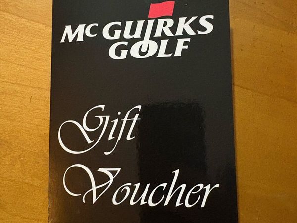 €105 McGuirks golf voucher - Main image