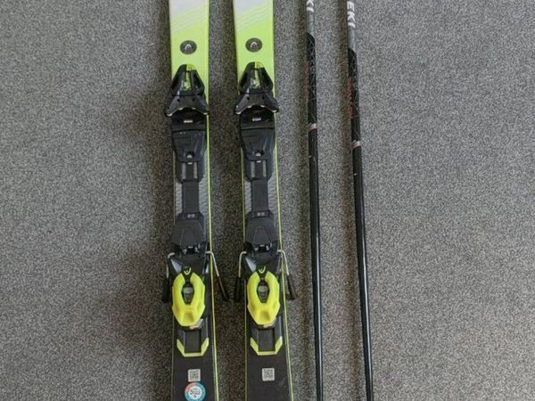 HEAD i.Shape Pro Skis - 156cm 11.4m Radius + poles - Main image
