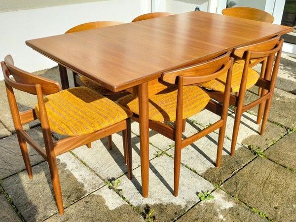 Mid Century Vintage G Plan Danish Range Dining Set - Main image