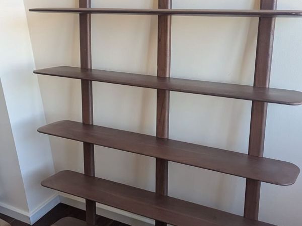 Sklum Veleta 5-Shelf Solid Mango Wood Wall Shelf – - Main image
