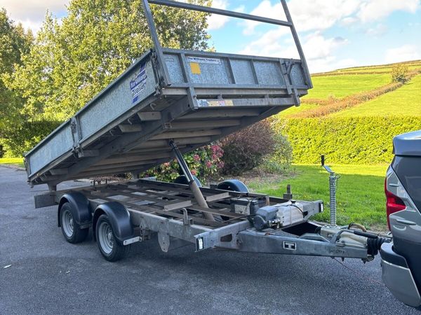 12x6 Ifor Williams tipping trailer - Main image