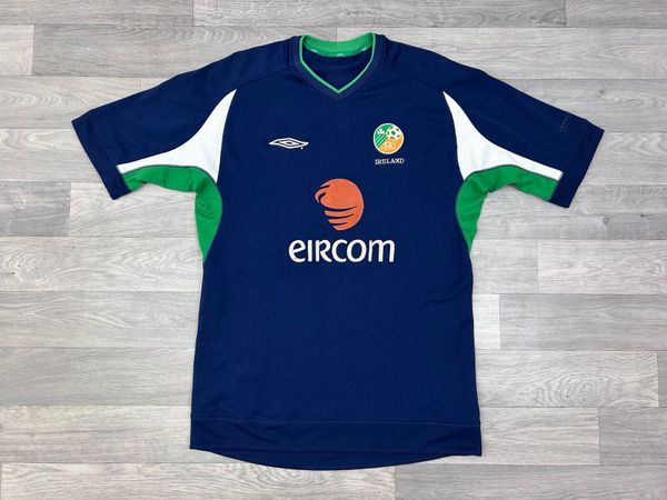 Vintage 2002 Ireland Training Jersey Shirt Mens M - Main image
