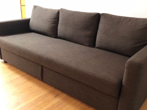 Ikea sofa bed (brown) - Main image