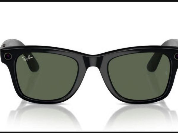 Ray-Ban Meta RW4006 Wayfarer Black green lens - Main image