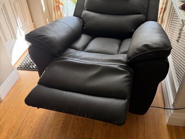 Harvey Norman Leather Electric  Recliner - Main image