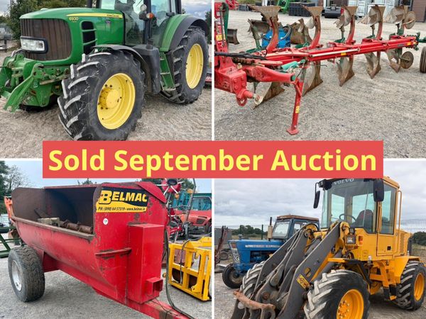 Portlaoise Machinery Auction Entries Accepted - Main image
