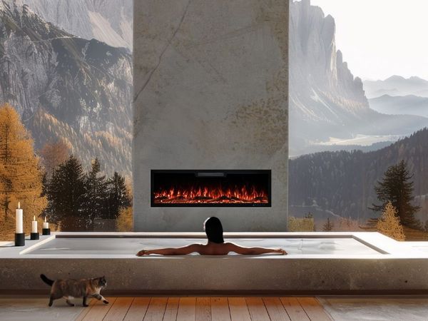 Electric fireplace. Free delivery in all Ireland - Main image
