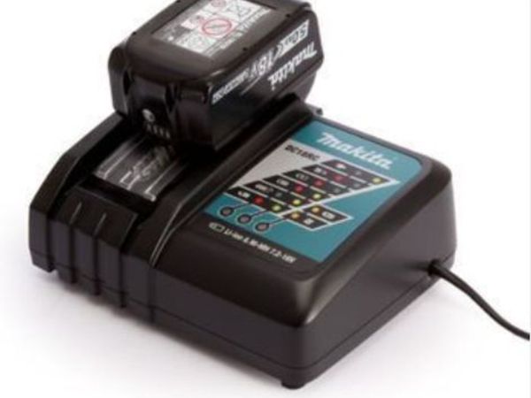 Makita 18V BL1850B 5.0Ah Battery & DC18RC Set - Main image
