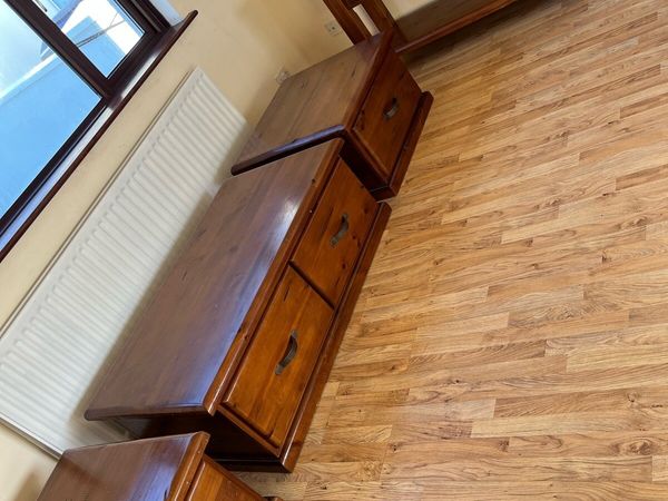Solid pine rustic furniture set - Main image