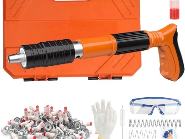 Mini Nail Gun Manual Air Nailer & 50 Nails NEW - Main image