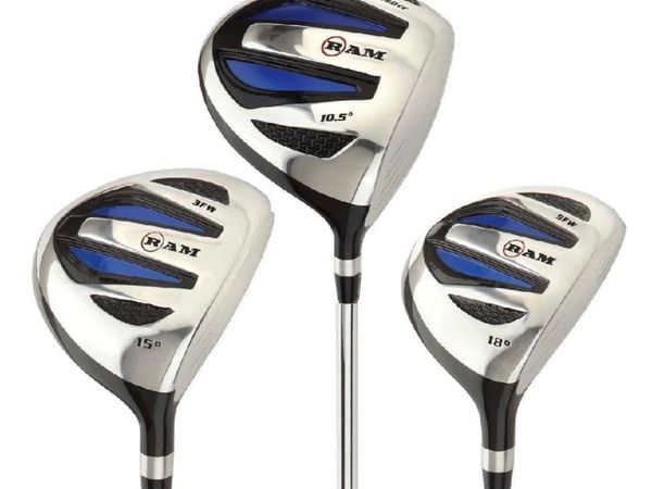 NEW Ram Golf EZ3 Mens 3 x Graphite Woods Set - Main image