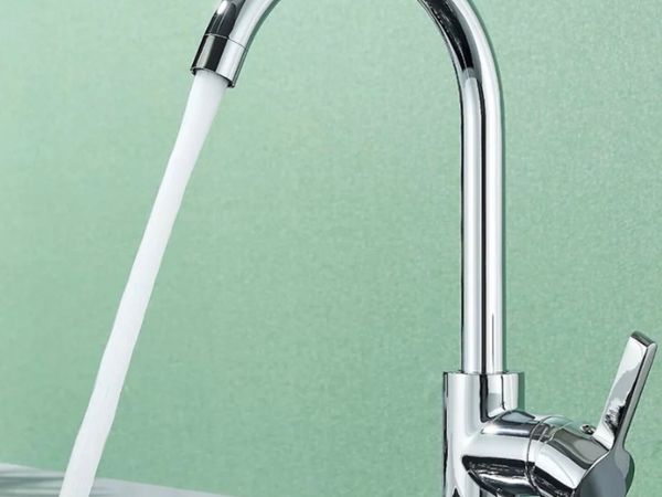 Kitchen Sink Mixer Tap Swivel Faucet NEW - Main image