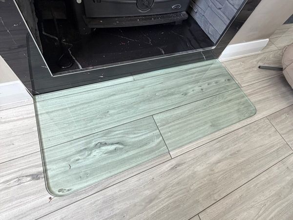 tempered glass hearth plate - Main image