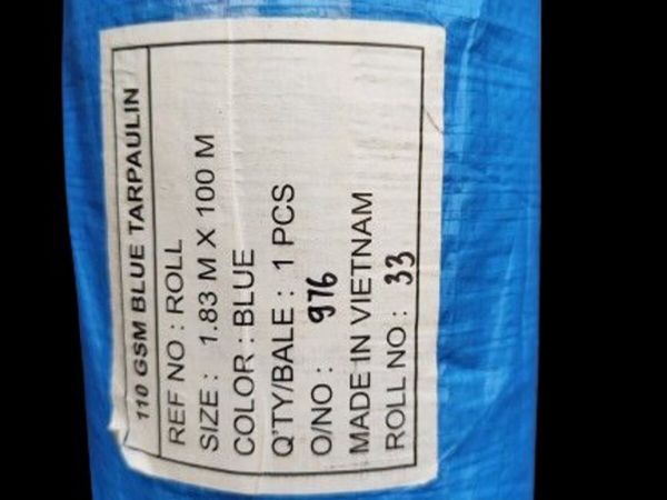 Scaffolding Sheeting Blue 1.8m x 100m (6'-328') 11 - Main image