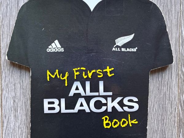 Rare Shape Official NZ All Blacks Rugby Baby Board - Main image