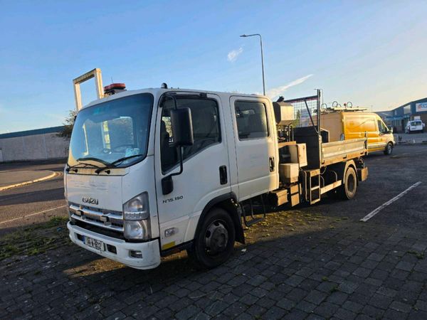Isuzu 2014 NPR 75 7.5 T Just Past cvrt Tar sprayer - Main image