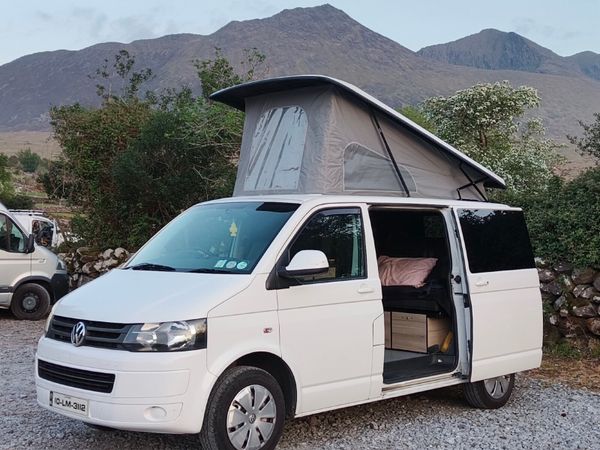 2010 VW T5 Campervan – Austops Roof | RIB Bed - Main image